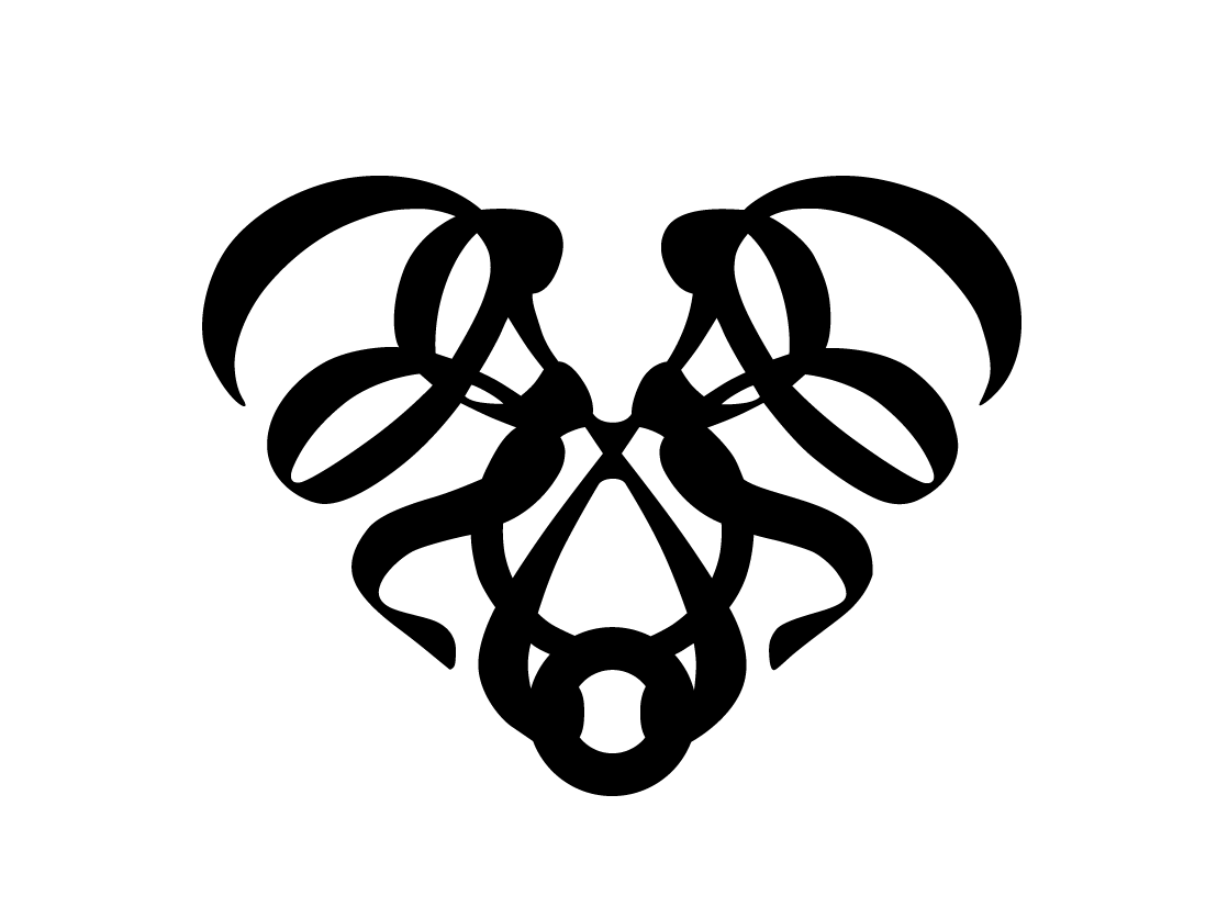 Elegant logo resemblling a necklace